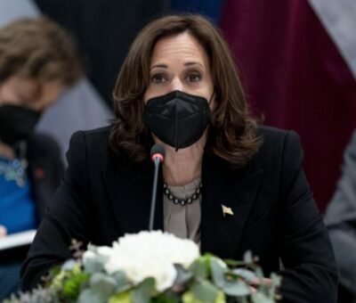 Vice President Kamala Harris was expected to use a highly anticipated speech at the Munich Security Conference on Saturday to warn Russia